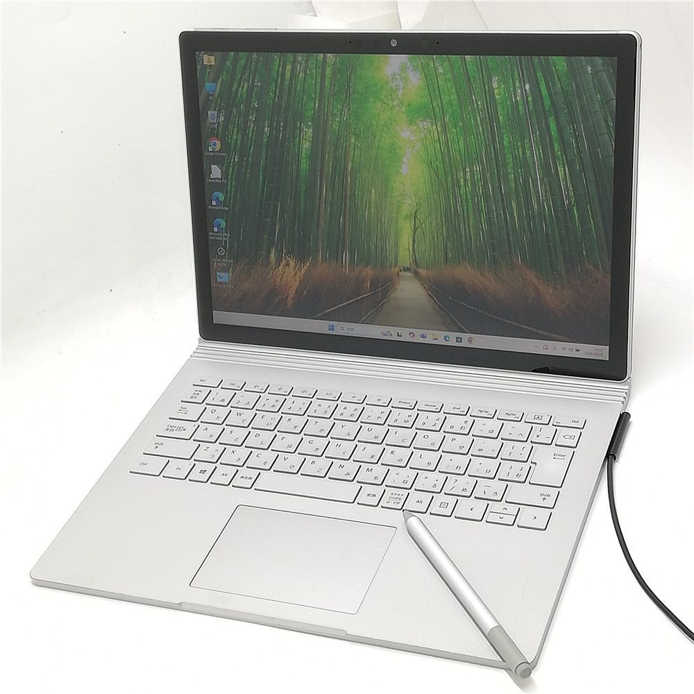 高性能 ペン付 Wi-Fi有 Microsoft ノートパソコン 中古美品 Surface Book 3 Core i5 1035G7 8GB 256G SSD 無線LAN カメラ Windows11 Office