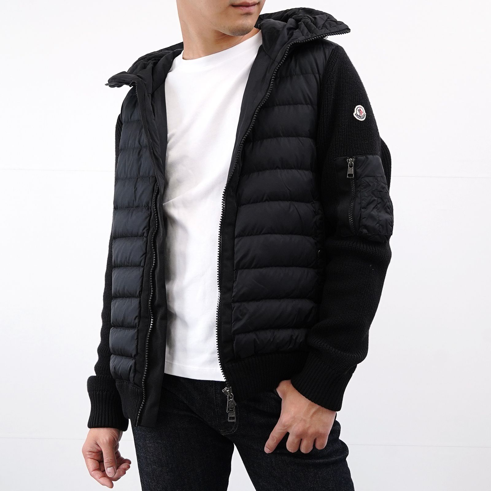【新品同様】MONCLER ダウンジャケット ニットカーディガン