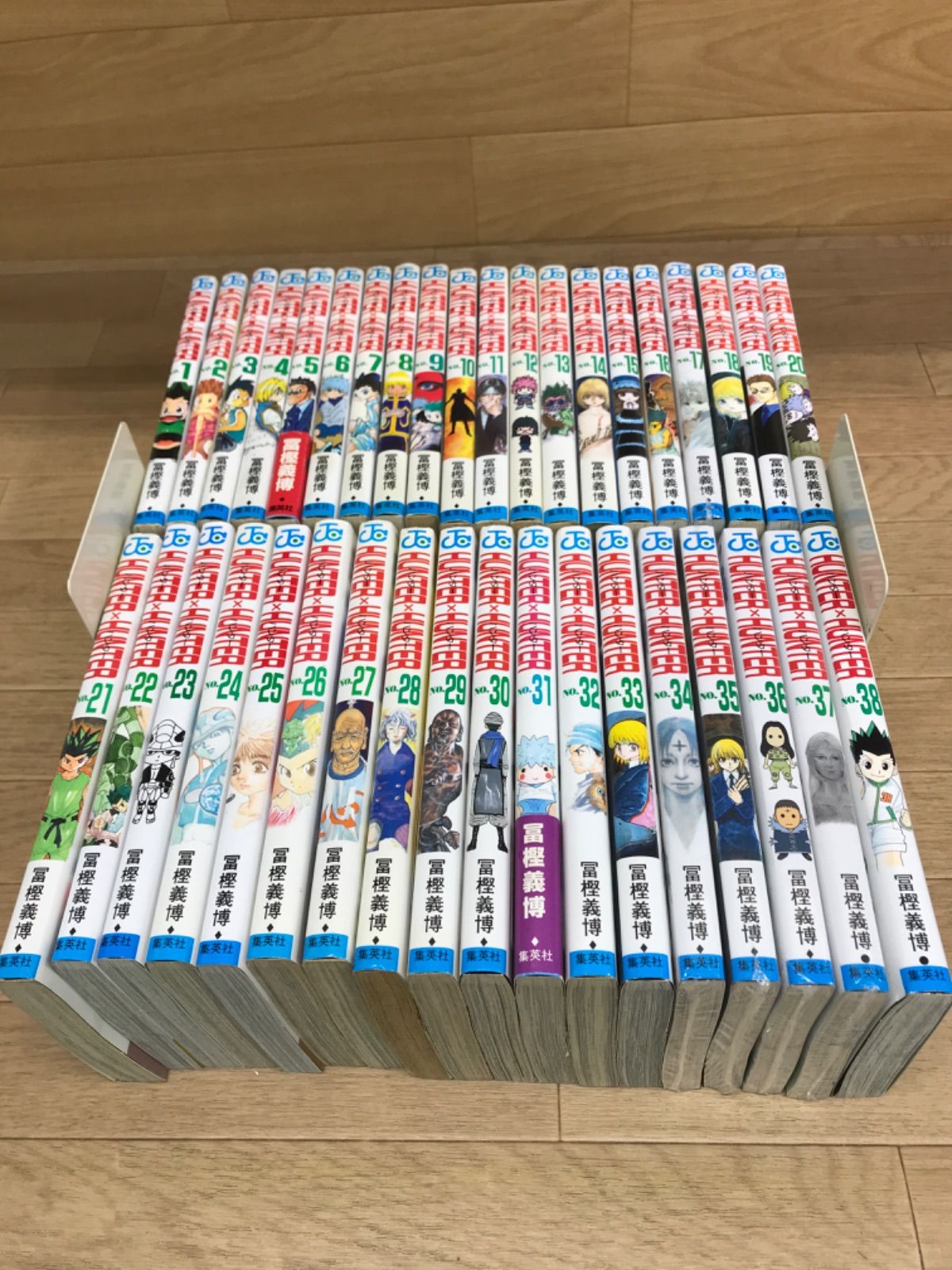 ☆①【未開封あり】ハンターハンター HUNTER×HUNTER 1~38巻 コミック