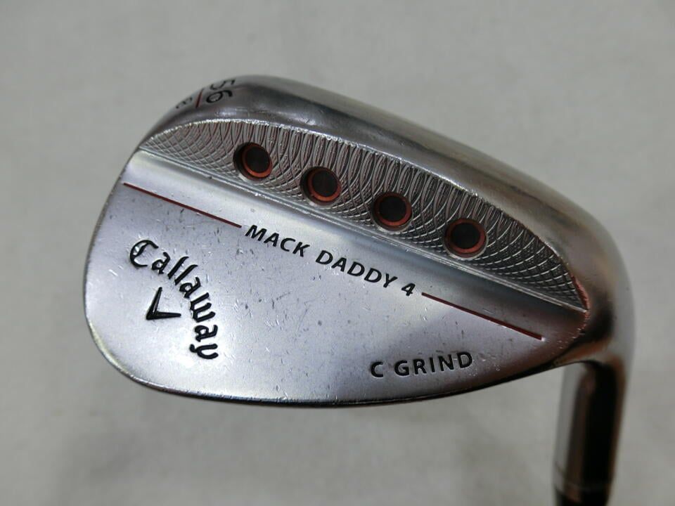 キャロウェイ　MACK DADDY 4 クロムメッキ　56度　NSプロ950GH　Sフレックス　ウェッジ　中古　ゴルフドゥ！札幌厚別店【最短即日発送】