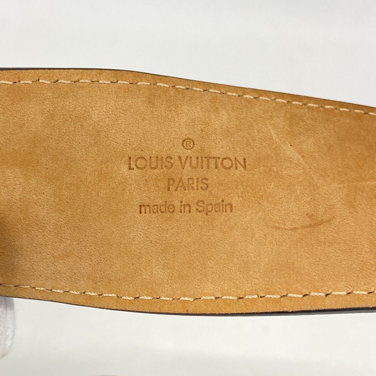 LOUIS VUITTON M9841 エルドラド バックル サンチュール ロゴ 6fa1184】ルイヴィトン ベルト サンチュールエルドラド M9841 ブラック