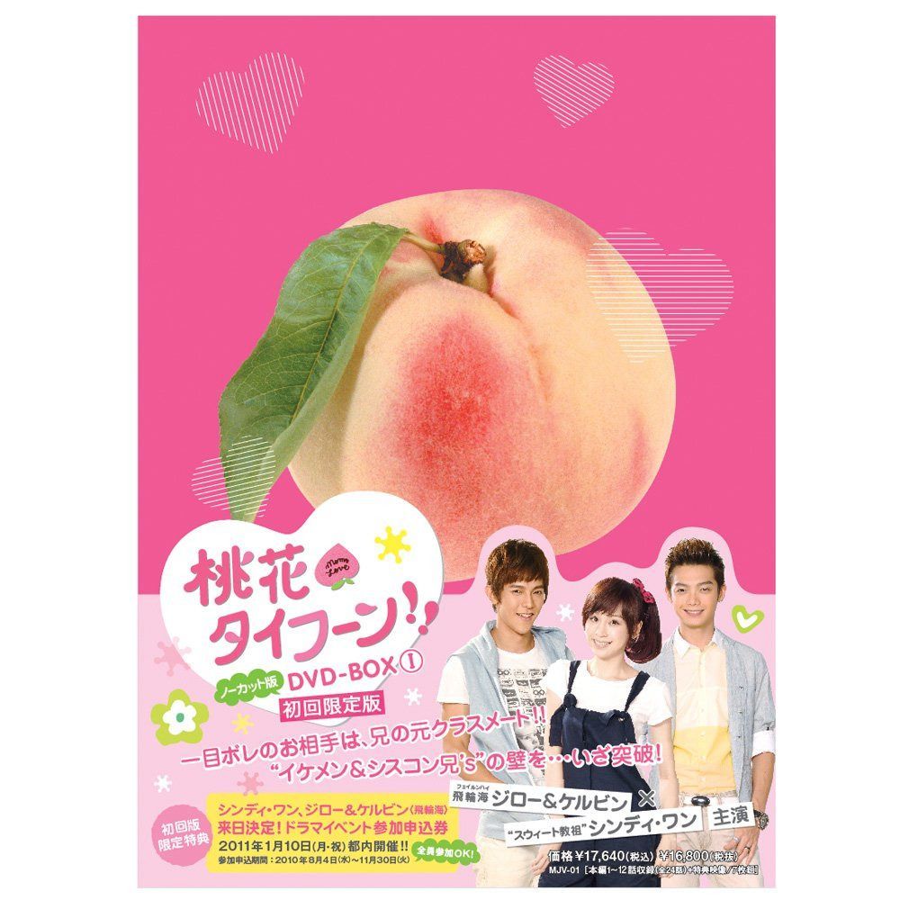 桃花タイフーン!! ノーカット版 DVD-BOX I (初回限定版)