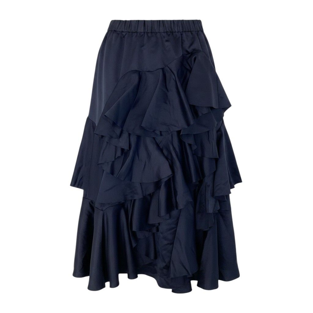 Af9 ISSEY MIYAKE FETE プリーツスカート ダイヤ柄 カットワーク 日本製 IF44FG752 1サイズ ブラック ポリエステル100％ レディース 女性用u02t
