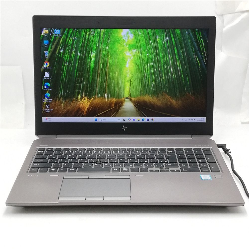 高性能 NVIDIA Wi-Fi有 ノートパソコン 中古美品 HP Zbook 15 G5 Core i7 8750H 16GB 512GB 高速SSD 無線LAN Windows11 Office済 即使用可