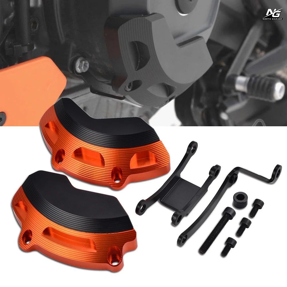 790 DUKE モーターサイクル エンジンケース スライダー プロテクター ガード エンジンカバー KTM 790 DUKE 790 2018 - 23