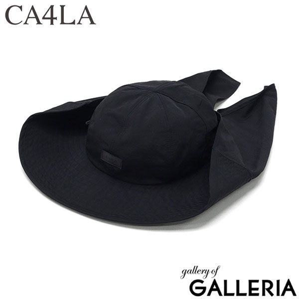 CA4LA ハット 帽子 メンズ レディース カシラ 春夏 春 夏 麦 つば広 UVカット 撥水 遮熱 手洗い ナイロン 日よけ 日除け おしゃれ カジュアル 女性 男性 ブランド Main Collection BLINK SHK01304 BLACK