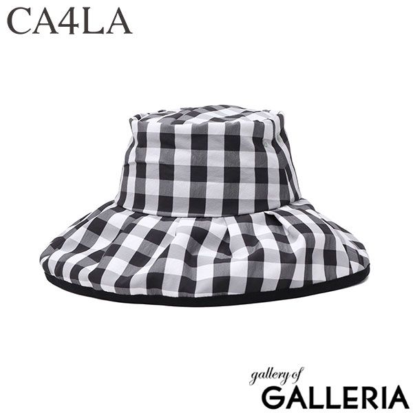 CA4LA ハット 帽子 レディース カシラ UV 夏 春 春夏 洗濯 手洗い つば広 遮光 遮熱 UVカット おしゃれ カジュアル 女性 かわいい 可愛い ブランド 日本製 Main Collection VICHE 5 CH SHK01306 WHITE