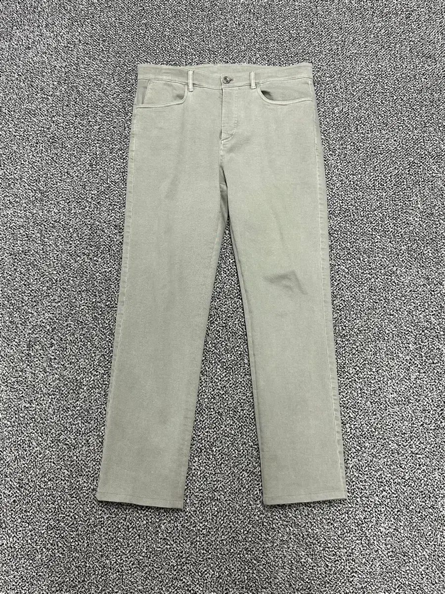 正規品 TIME HOMME 最新バージョン 薄カーキ ウォッシュ ズボン