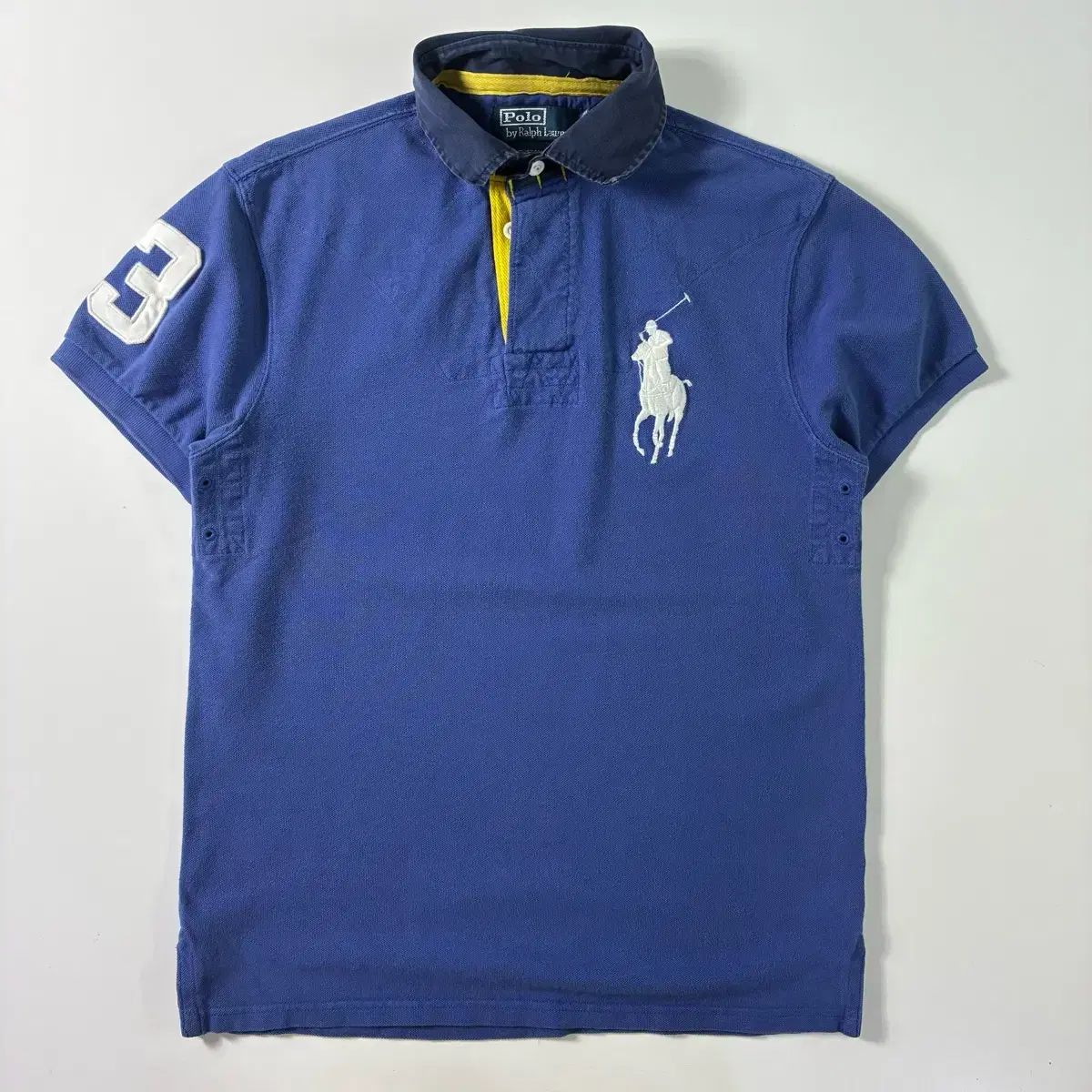POLO RALPH LAUREN ビックポニー コットン ブルー Tシャツ