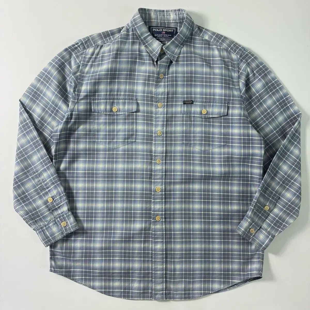 Polo ポロ スポーツ 90 s チェック ポケット シャツ
