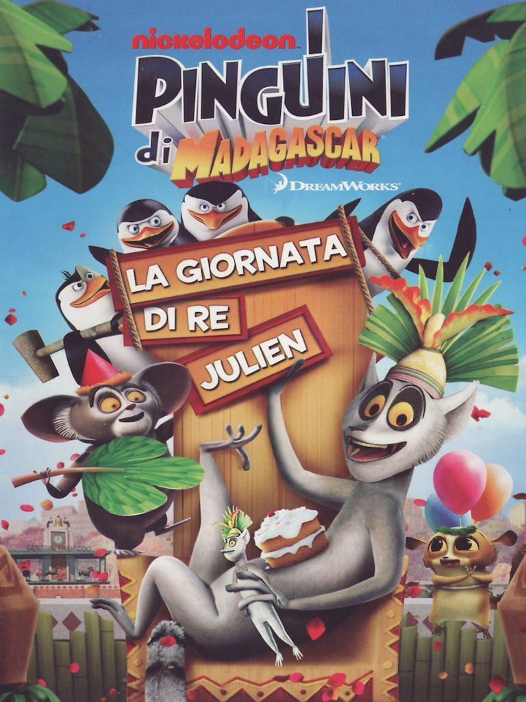 I pinguini di Madagascar - La giornata di Re Julien [Import italien]