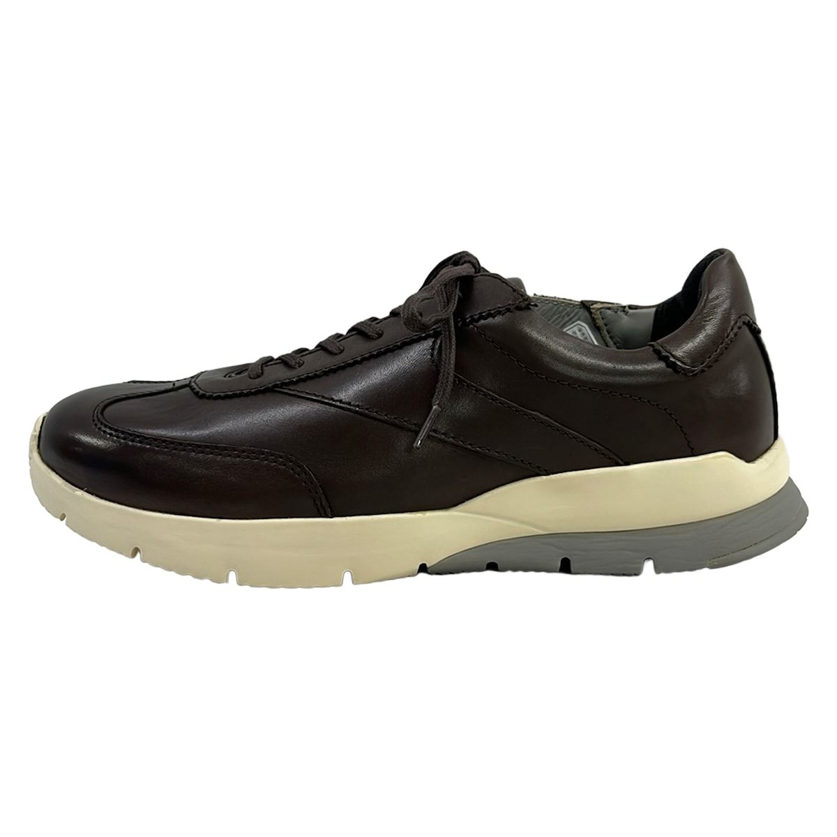 REGAL(リーガル) スニーカー 24.5 メンズ美品 - ダークブラウン インソール取外し可/Regal Waiker レザー