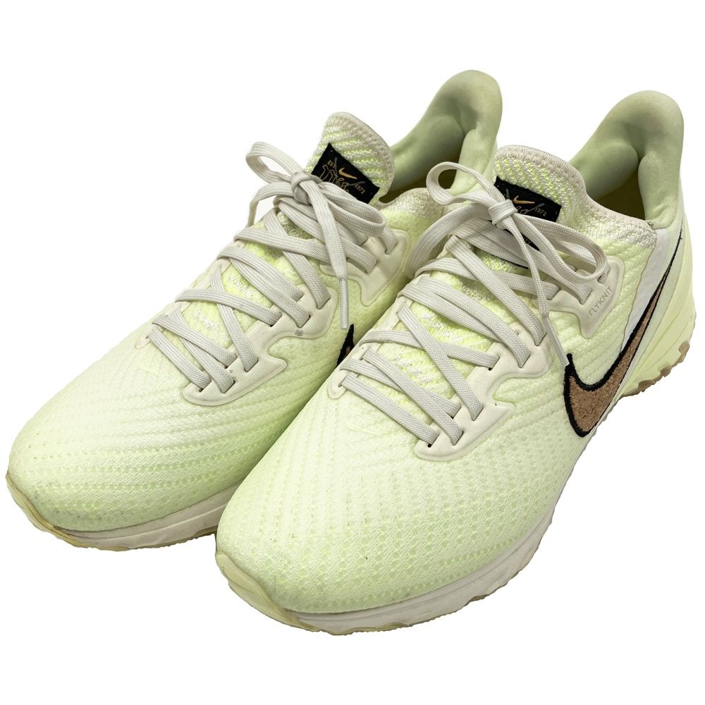 NIKE GOLF ナイキゴルフ AIRZOOMINFINITY TOUR DC5050 100 スパイクレス ゴルフシューズ イエロー系 25.5 [240101708540] ゴルフウェア メンズ ストスト