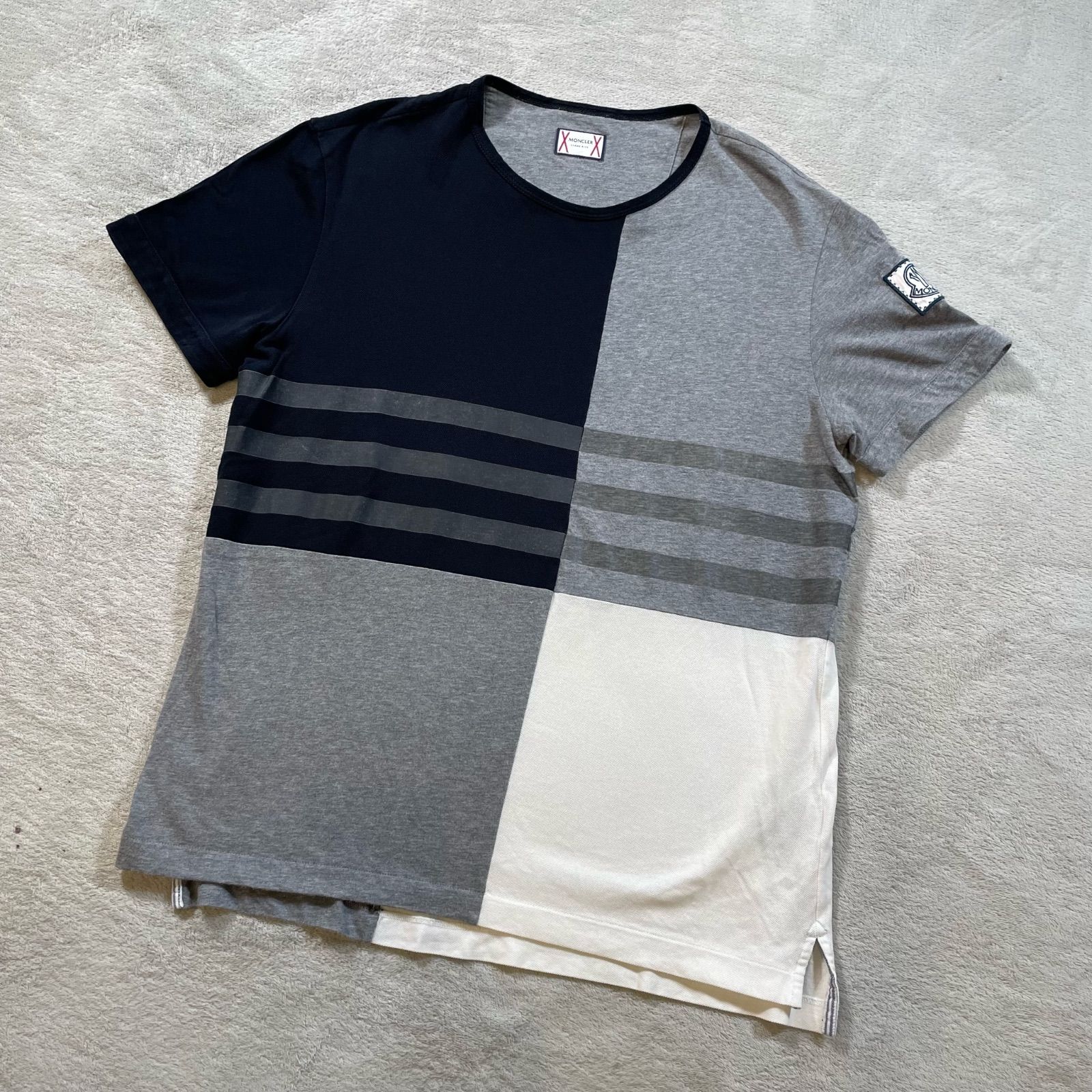 MONCLER GAMME BLEU モンクレール ガムブルー MAGLIA T-SHIRT マグリア 