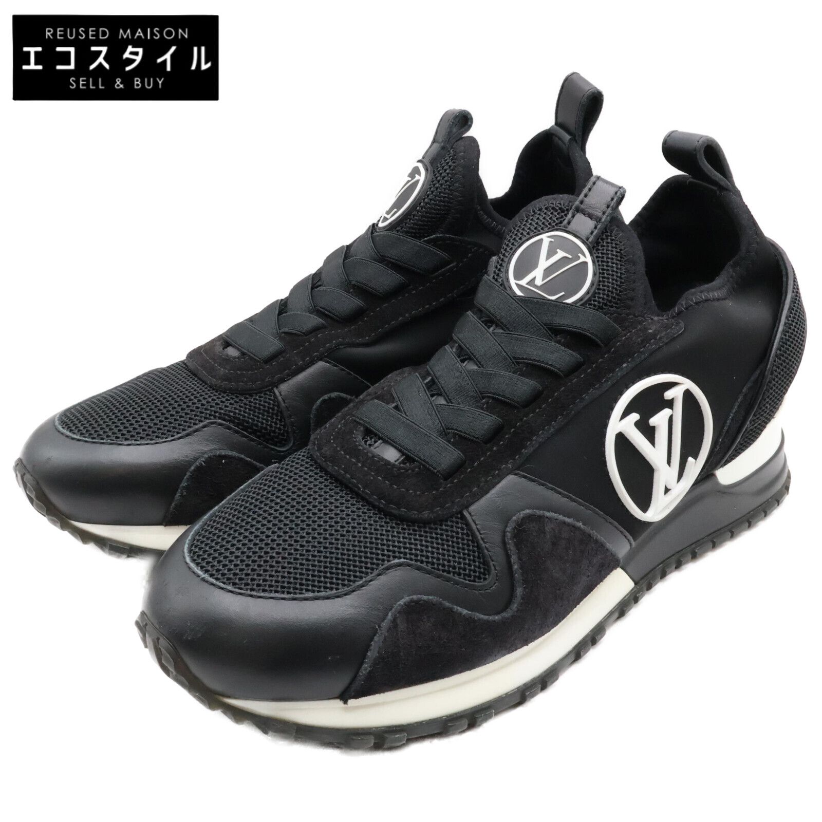 LOUIS VUITTON　ルイヴィトン　【美品】ランアウェイライン インヒール スニーカー/　34