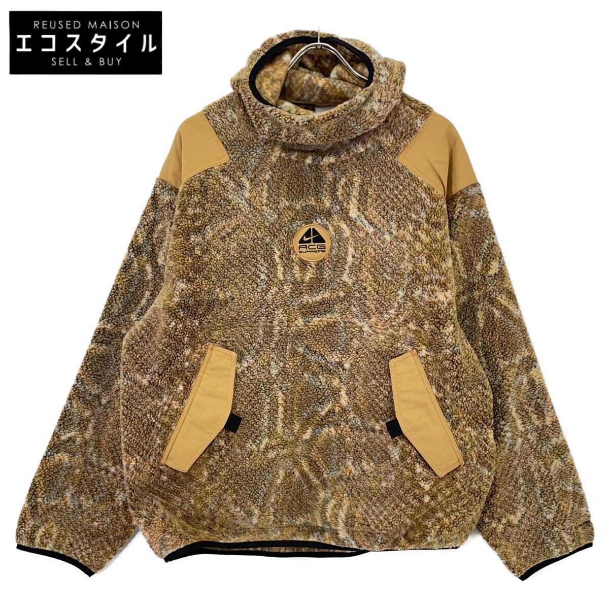Supreme　シュプリーム　×NIKE ACG Fleece Pullover 22AW DN3256-277　M