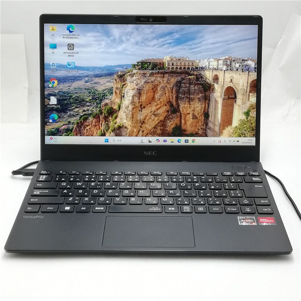 NEC Ryzen5 16GB SSD512GB Win11 Office 中古ノートPC - メルカリ