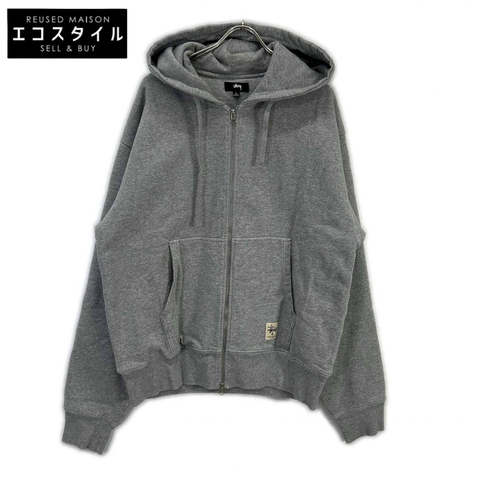 stussy　ステューシー　118460 Double Face Label Full Zip Hoodie　L