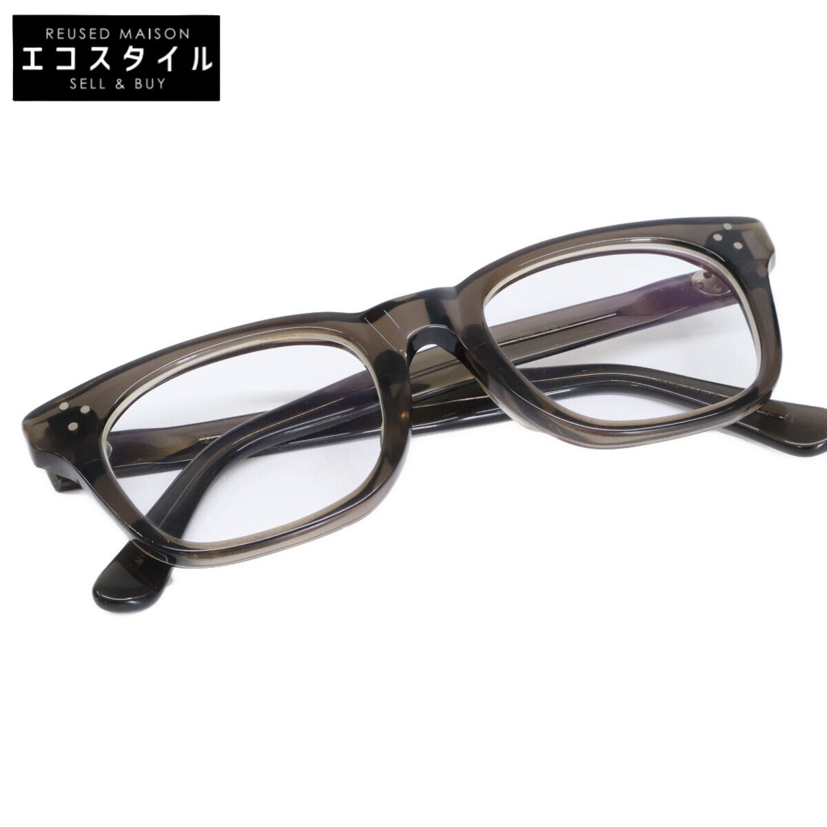 ayame アヤメ DFR VG 度入りレンズ ウェリントンシェイプ メガネフレーム 49□22