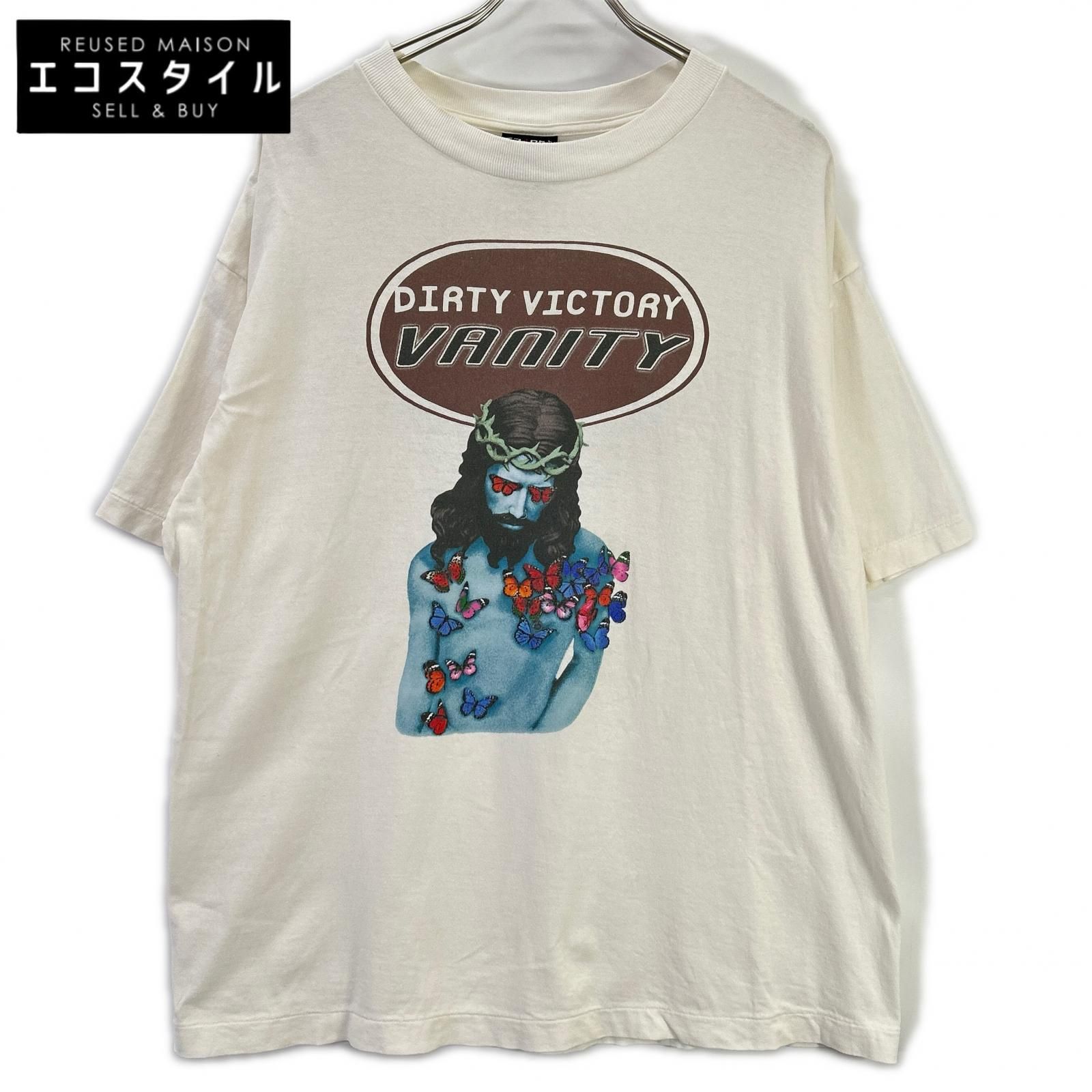 SAINT MICHAEL　セントマイケル　SM-YS1-0000-006 / SS TEE VANITY WHITE 半袖T　L