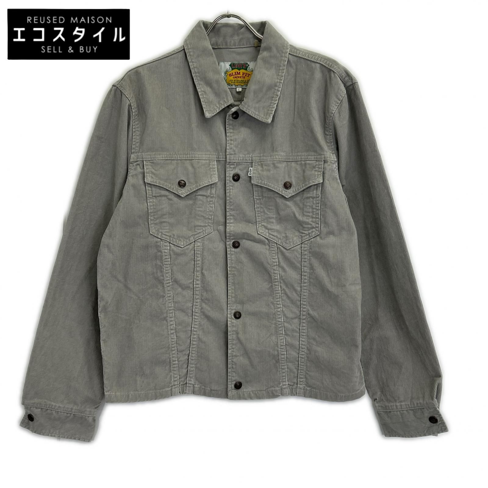 LEVI'S　リーバイス　ピケジャケット トルコ製 グレー　L
