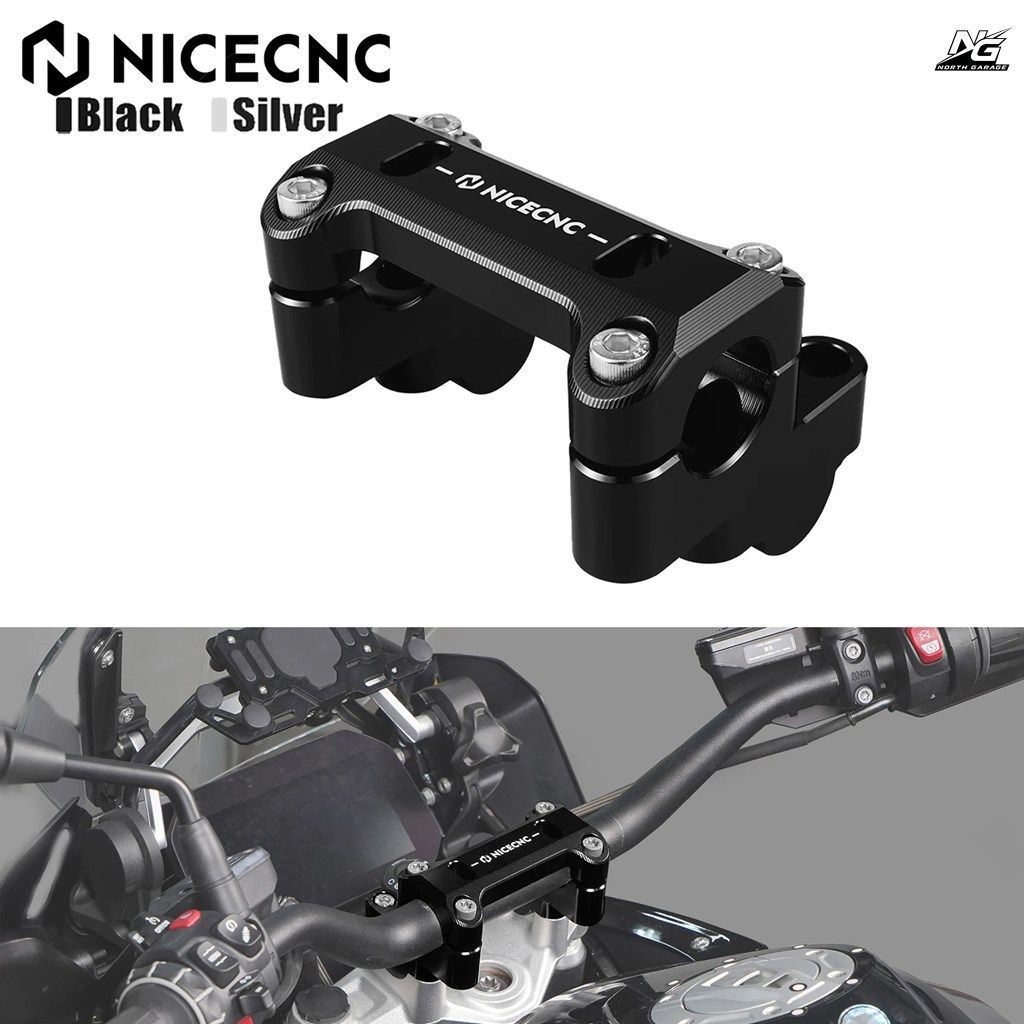 45mmハンドルバーライザー BMW R1200GS 2013-2018 R1200GS ADVENTURE 2014-2018 R1250GS 2019-2023 R1250GS ADVENTURE 2014-2018