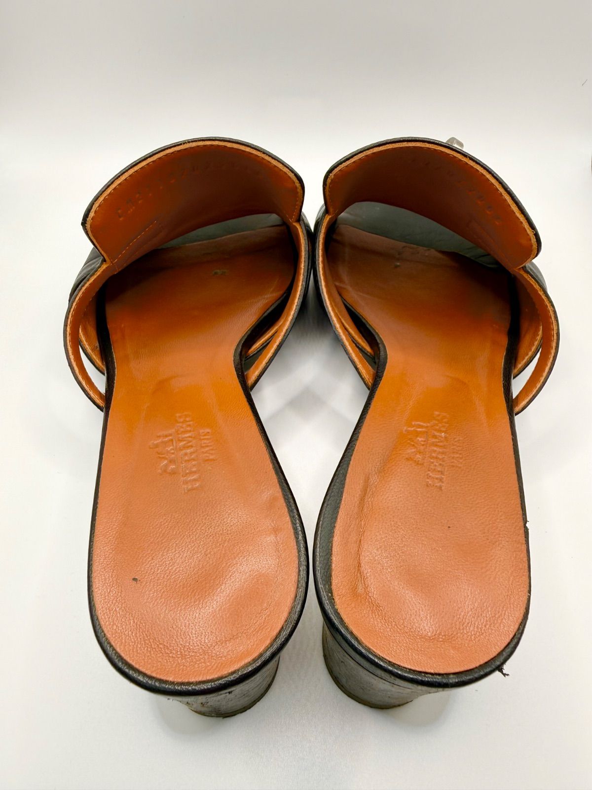週末限定セール‼️】HERMES エルメス ケリー金具 レザー ミュール
