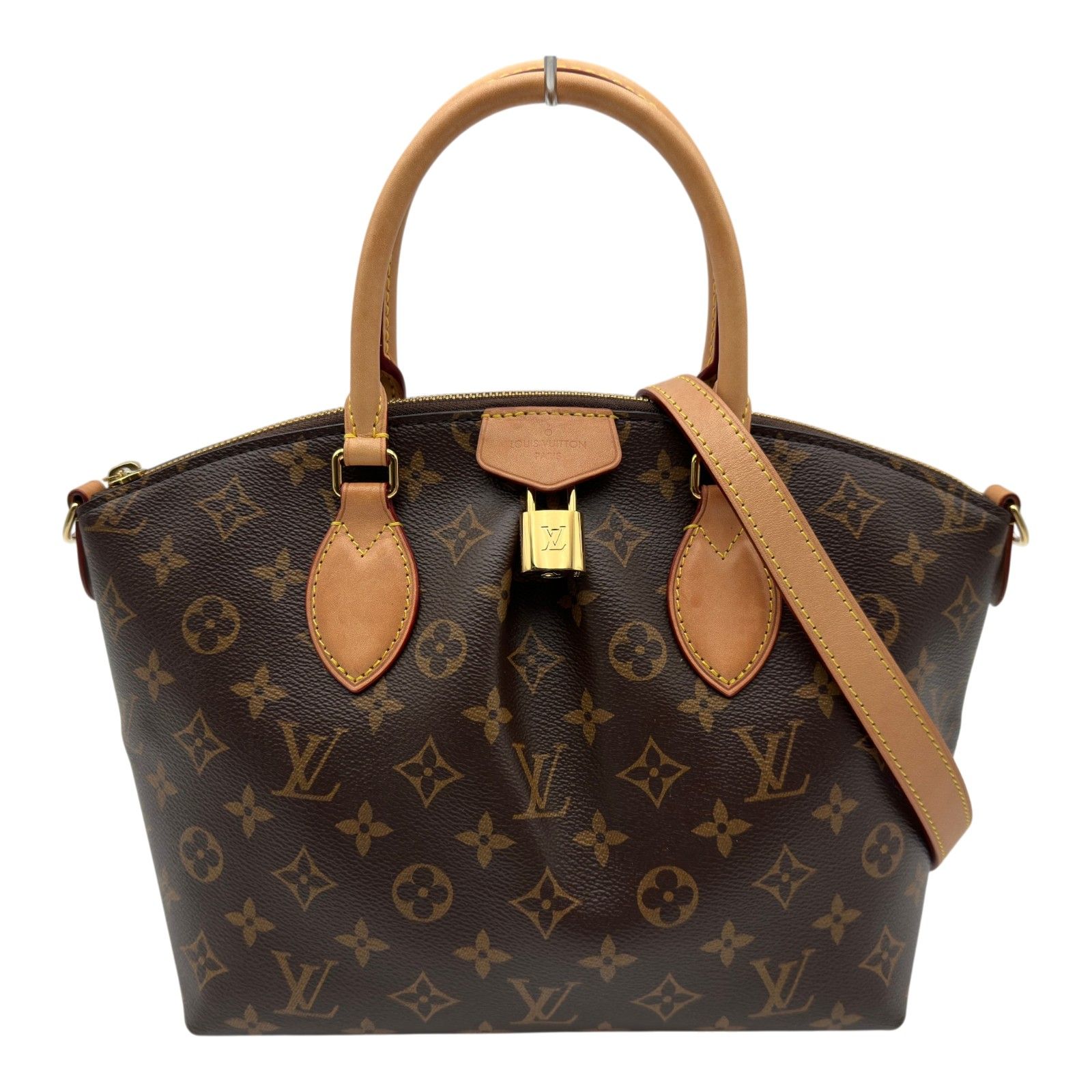 ルイ・ヴィトン LOUIS VUITTON ボエシNM PM M45986 ブラウン モノグラム/レザー レディース ショルダーバッグ