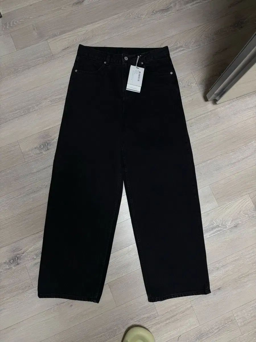 BROWNYARD ブラウンヤード ワイド デニム パンツ ブラック