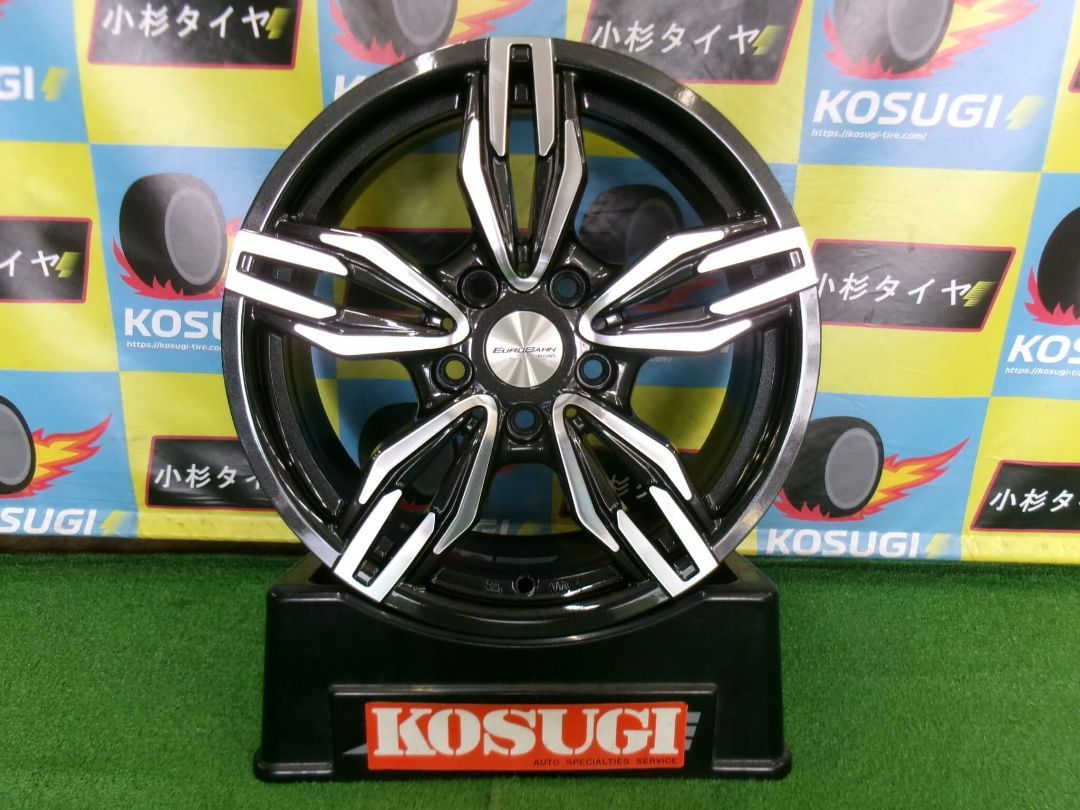 ユーロバーン　6.5J-16　5H112　+54　ミニ(F55/F56)　中古ホイール　4本　【Y217　大和店】