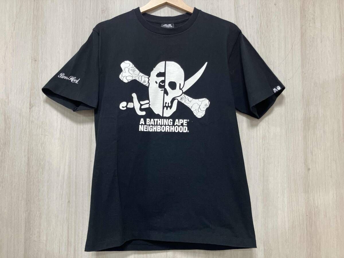 A BATHING APE/アベイシングエイプ/半袖シャツ/NEIGHBORHOOD/ブラック 