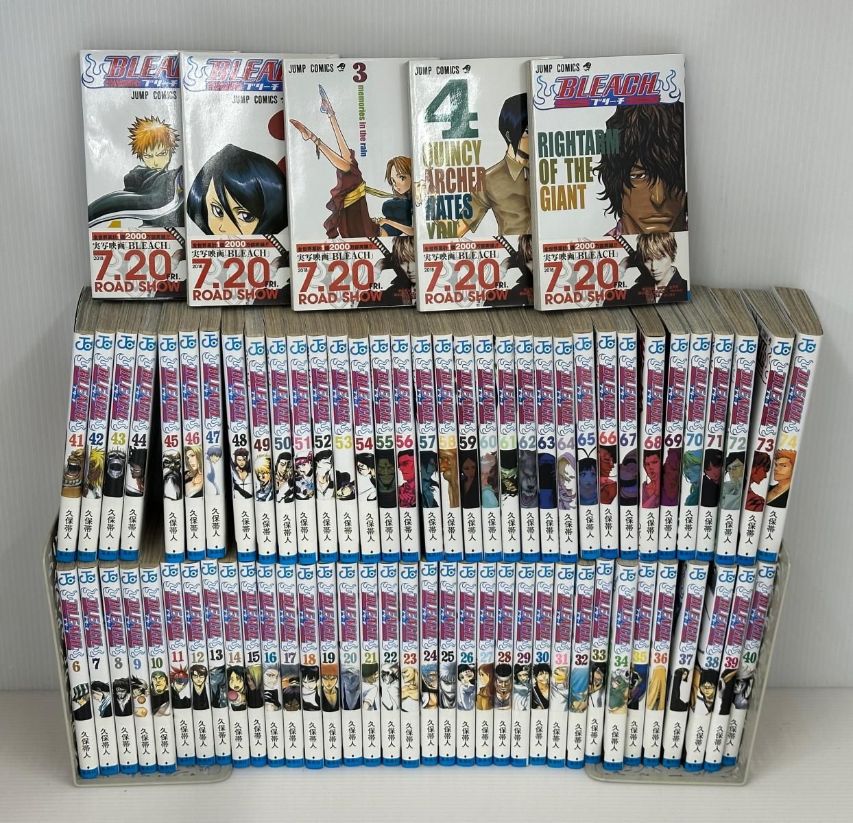 中古品】コミック BLEACH ブリーチ 1～74巻 全巻セット マンガ