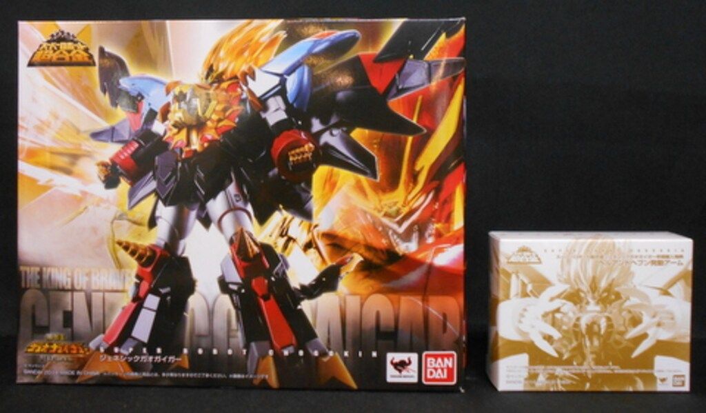バンダイ スーパーロボット超合金 ガオガイガー ジェネシックガオガイガー ヘル&ヘブン発動アーム付き