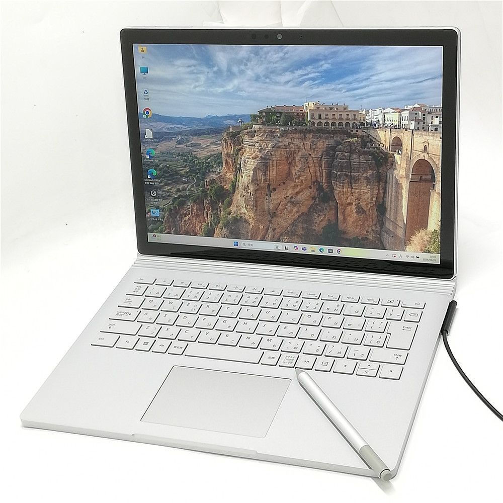 高性能 ペン付 Wi-Fi有 Microsoft ノートパソコン 中古美品 Surface Book 2 Core i7 8650U 8GB 256GB SSD 無線 NVIDIA Windows11 Office済