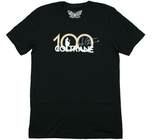 [Worn Free] John Coltrane / Centennial Tee (Black) - [ウォーン・フリー] ジョン・コルトレーン Tシャツ