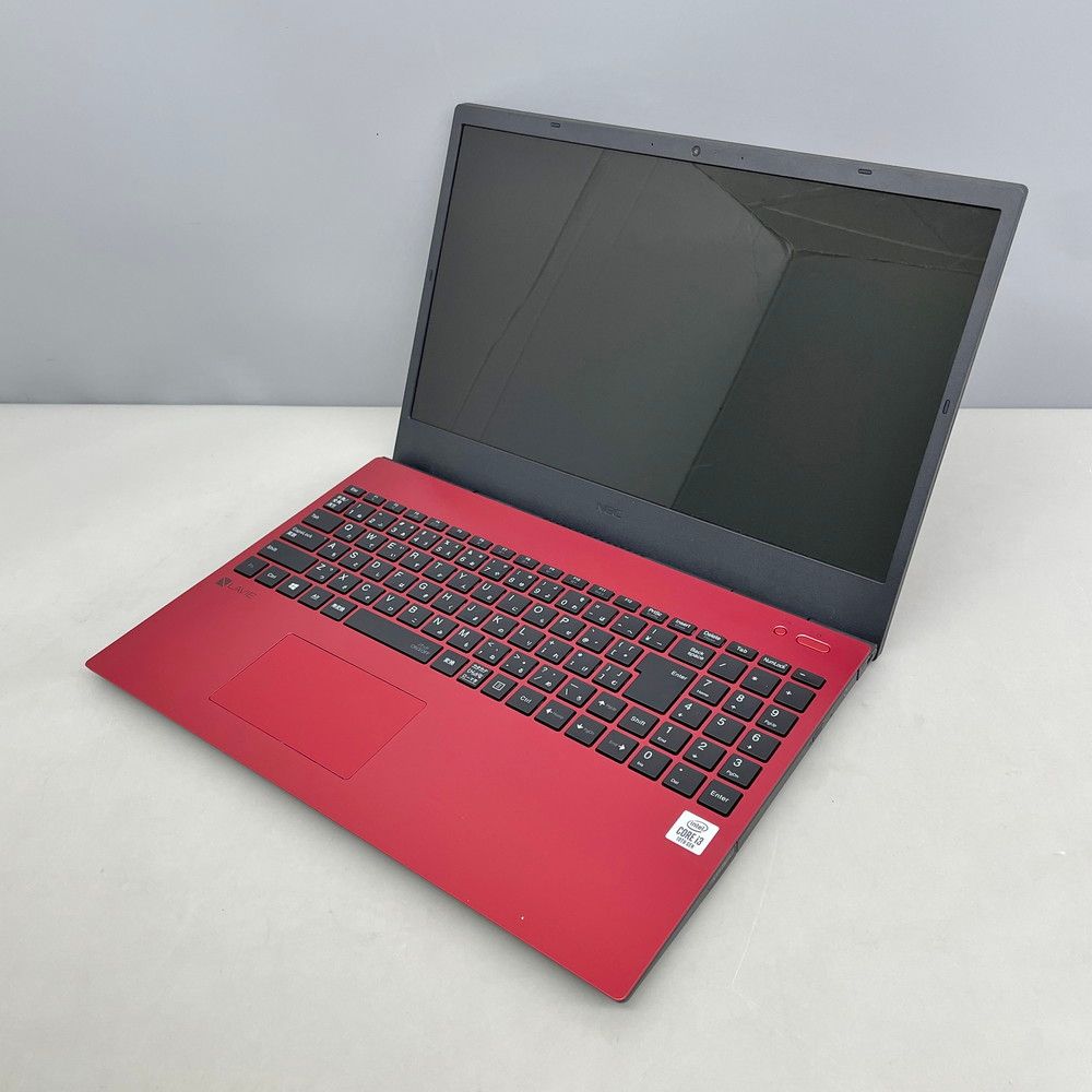 NEC ノートパソコン LAVIE N15 レッド系 PC-N1536AAR-E3