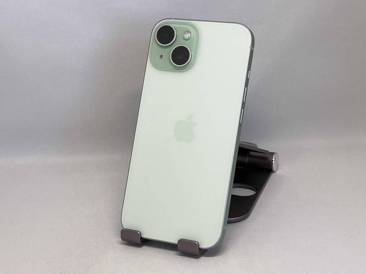 SoftBank 【SIMロックなし】MTMM3J/A iPhone 15 128GB グリーン Softbank