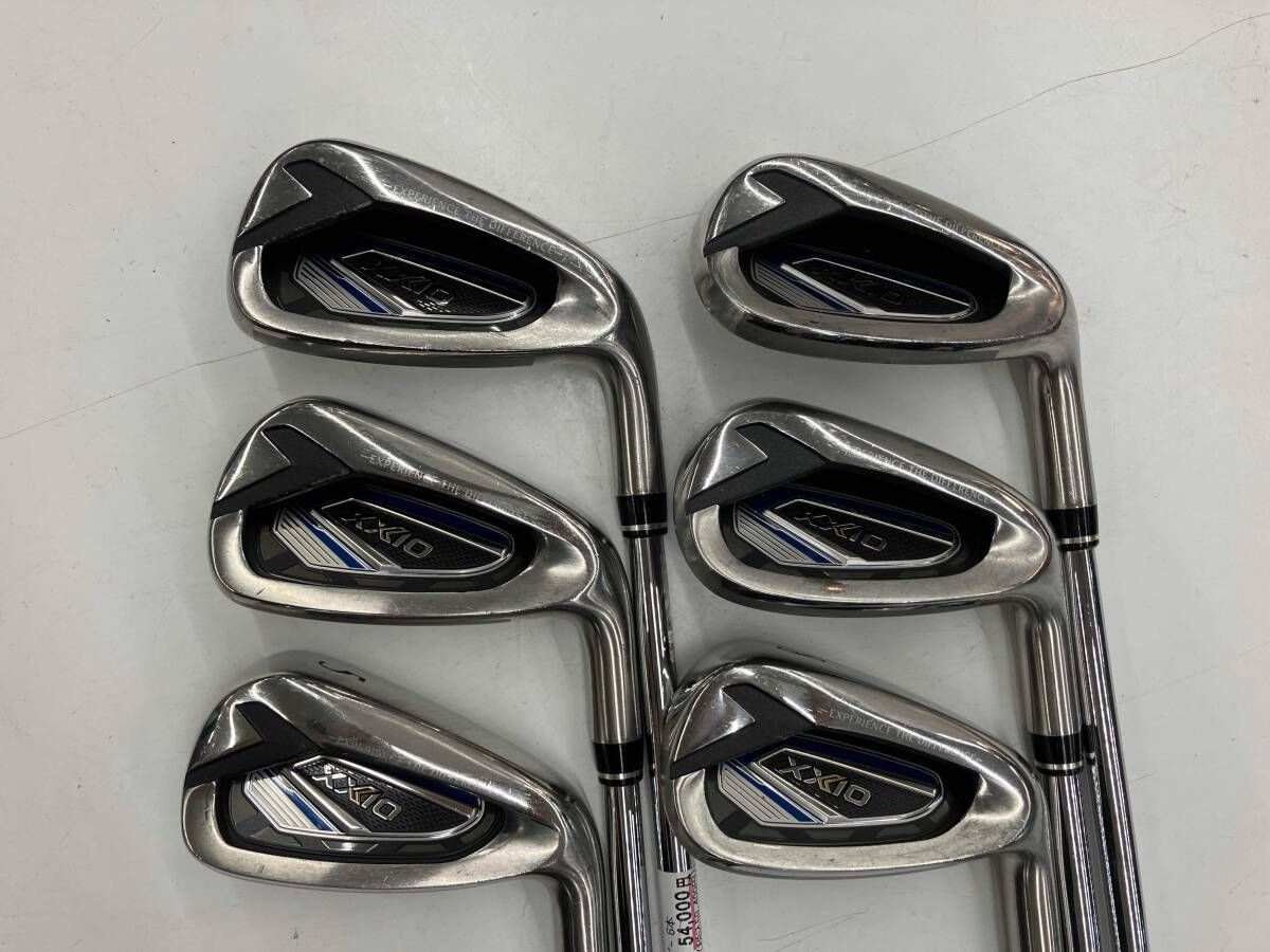 DUNLOP XXIO 12 ネイビー 6本 アイアンセット/ FLEX R/ 中古品