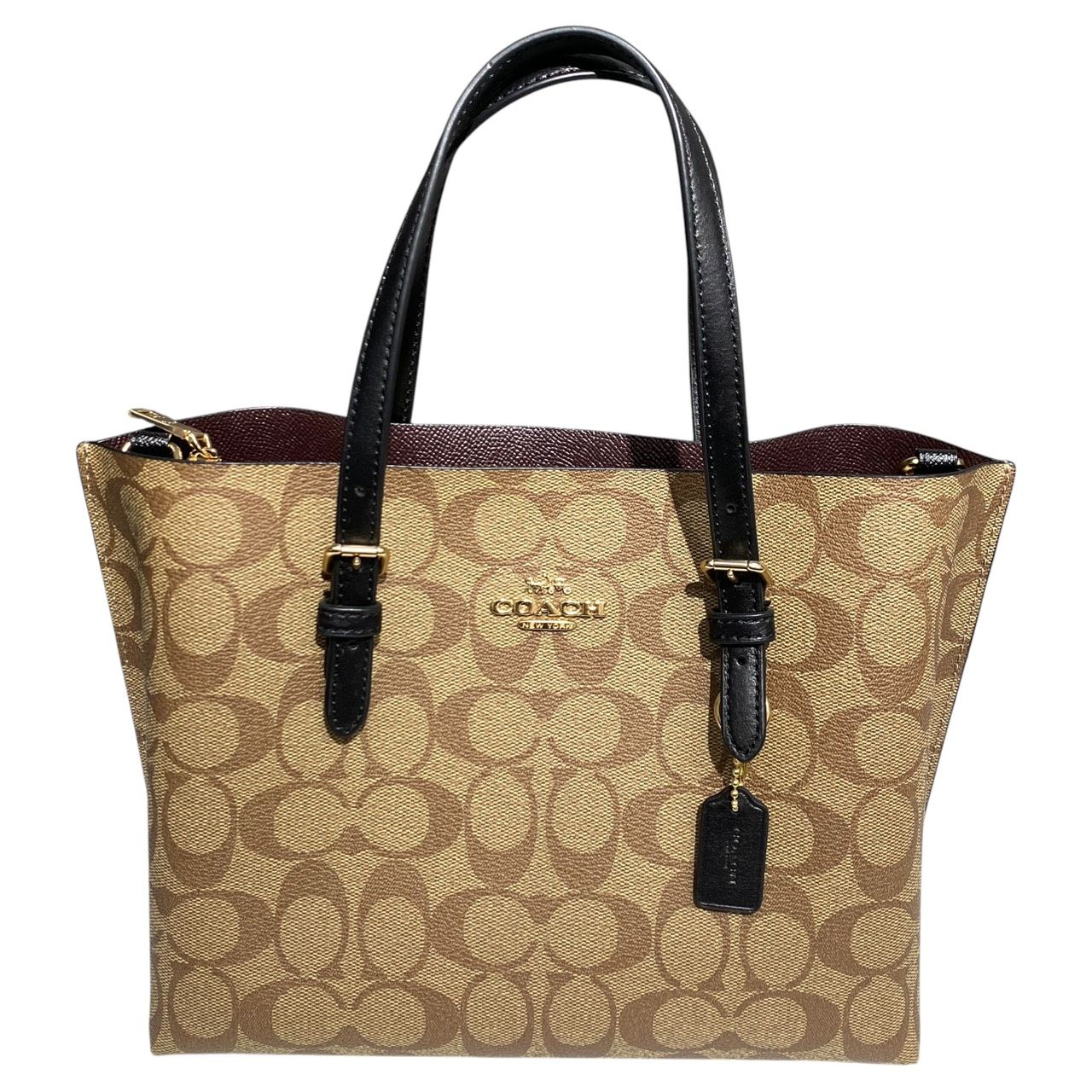 ☆コーチ バック C4250 モリー トート 25 シグネチャー キャンバス COACH