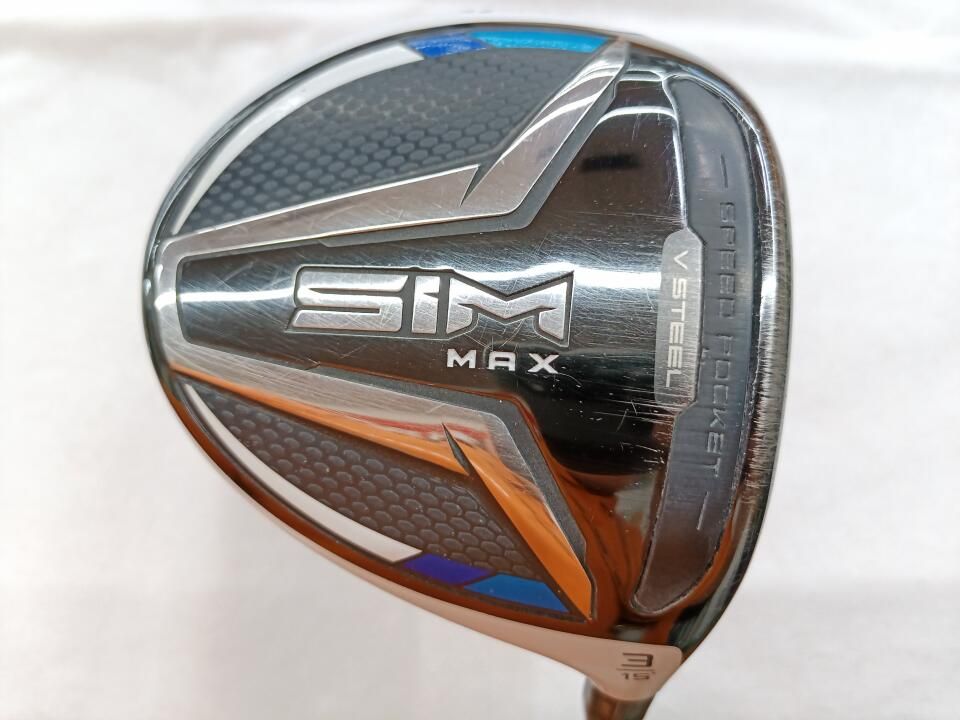 テーラーメイド　SIM MAX　15度　Speeder 661 EVOLUTION 6　Sフレックス　フェアウェイウッド　中古　ゴルフドゥ！福山王子店【最短即日発送】