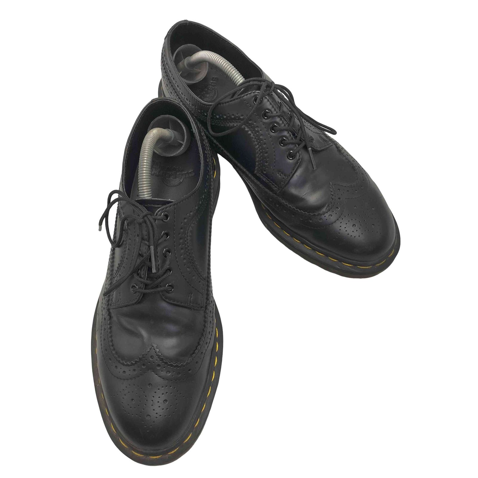 ドクターマーチン Dr.Martens イエローステッチ ブローグ シューズ メンズ US：10