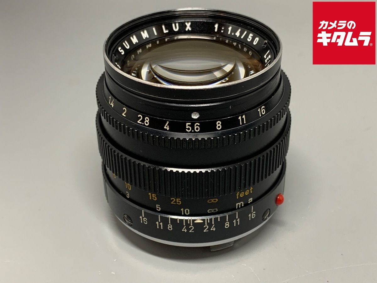 【中古】 【並品】 ライカ ズミルックスM 50mm F1.4 E43 ブラック