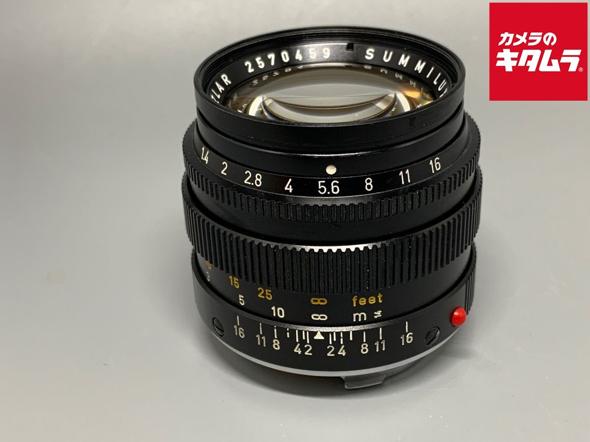 【中古】 【良品】 ライカ ズミルックスM 50mm F1.4 E43 ブラック
