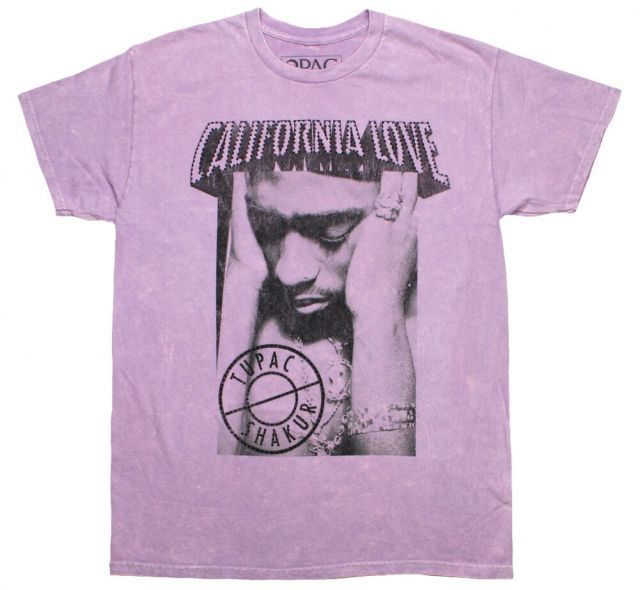 [Dirty Cotton Scoundrels] 2Pac / California Love Tee (Burnished Lilac) - 2PAC Tシャツ