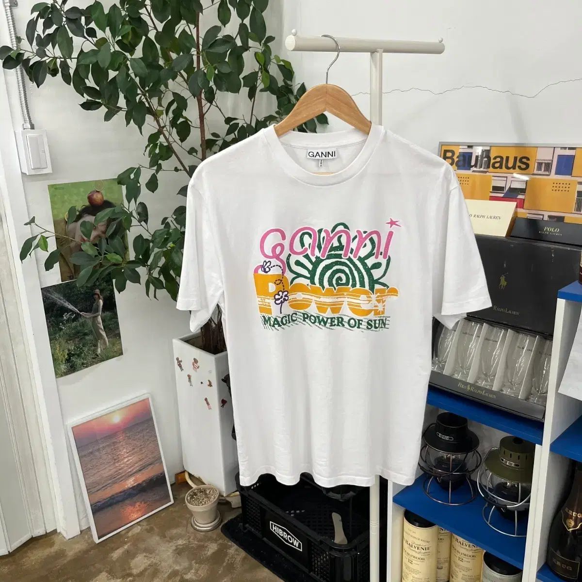 ガニー プリンティング 半袖 Tシャツ S