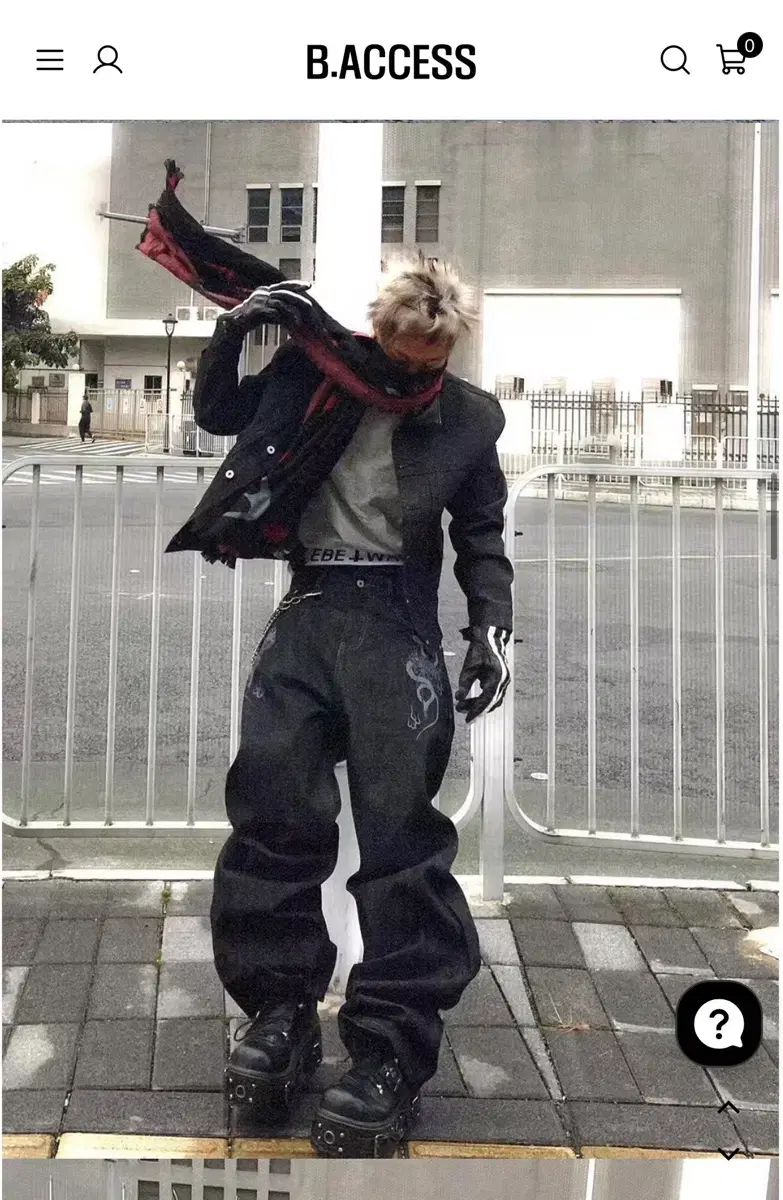 ビアクセス デニムパンツ
