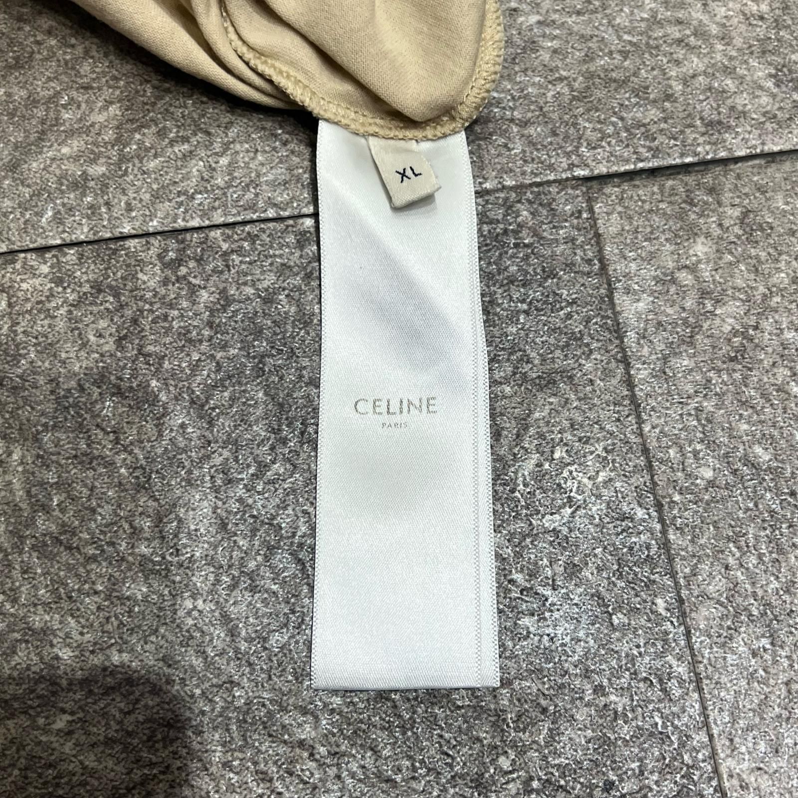 国内正規 CELINE ルーズ Tシャツ コットンジャージー 半袖 Tシャツ 