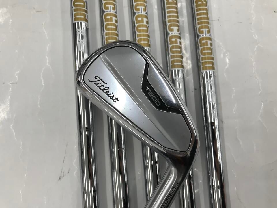 タイトリスト　T200 2021　ダイナミックゴールド 105　X100フレックス　アイアンセット　中古　ゴルフドゥ！新居浜店【最短即日発送】