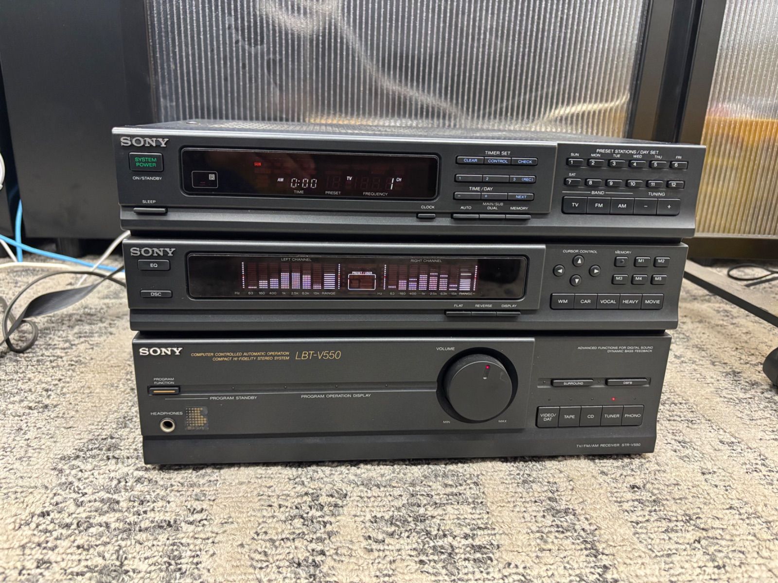 SONY製　LBT-V550 システムコンポ