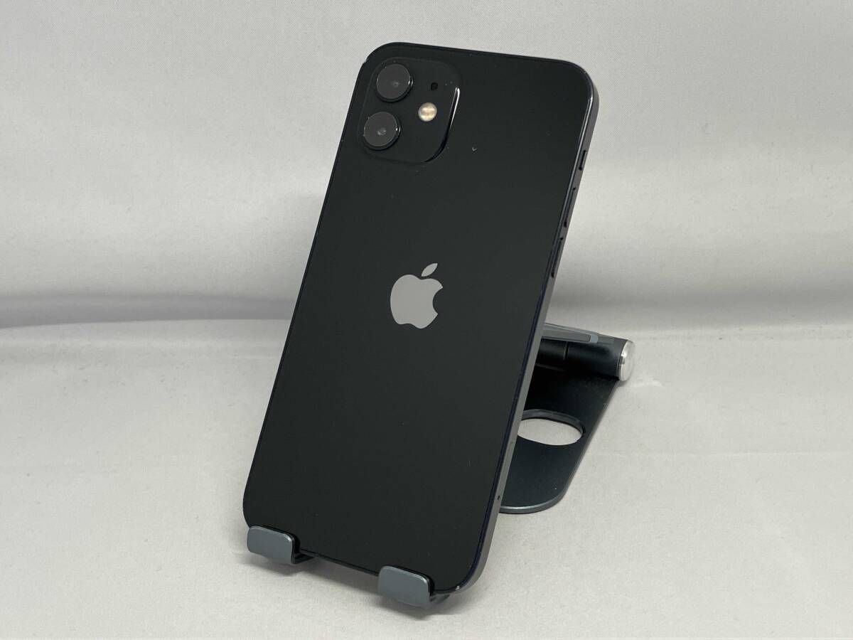 docomo 【SIMロックなし】MGHU3J/A iPhone 12 128GB ブラック docomo